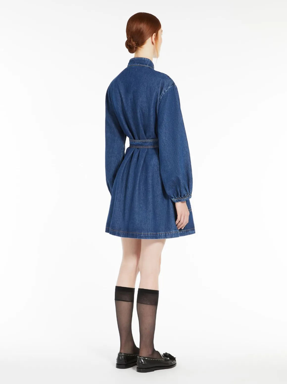 abito_in_denim_con_cintura_2.webp Online Abito in denim con cintura Abiti