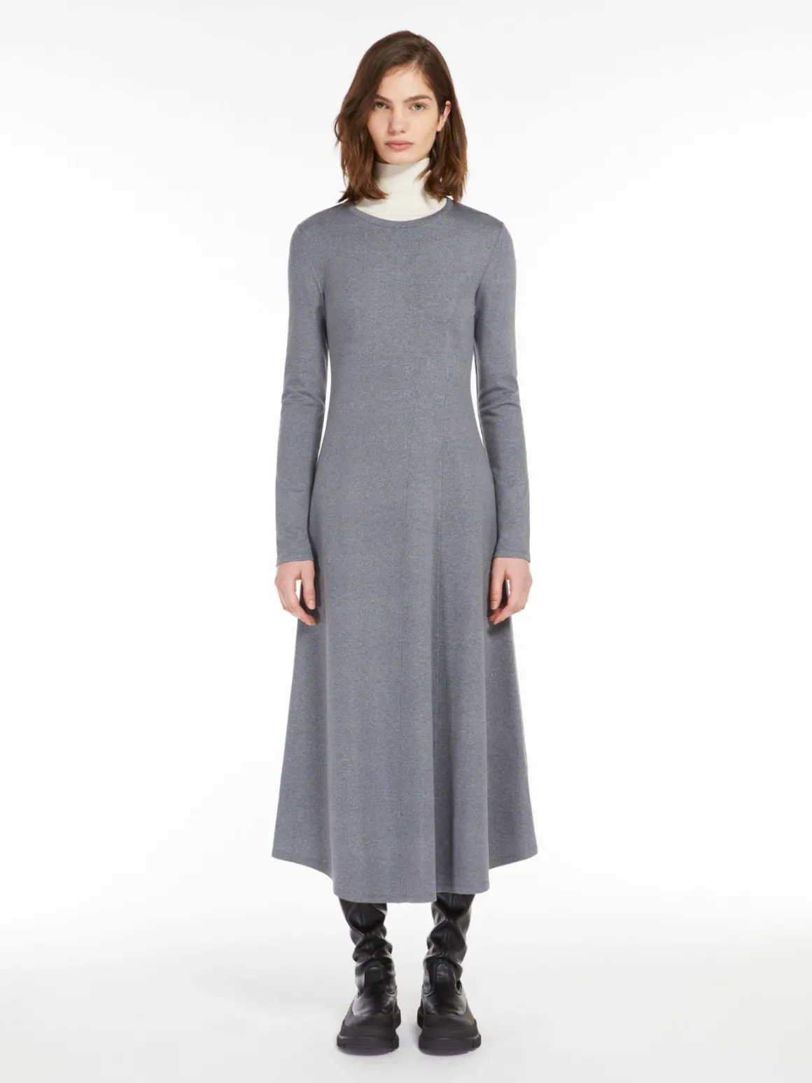 New Abito lungo in jersey Abiti
