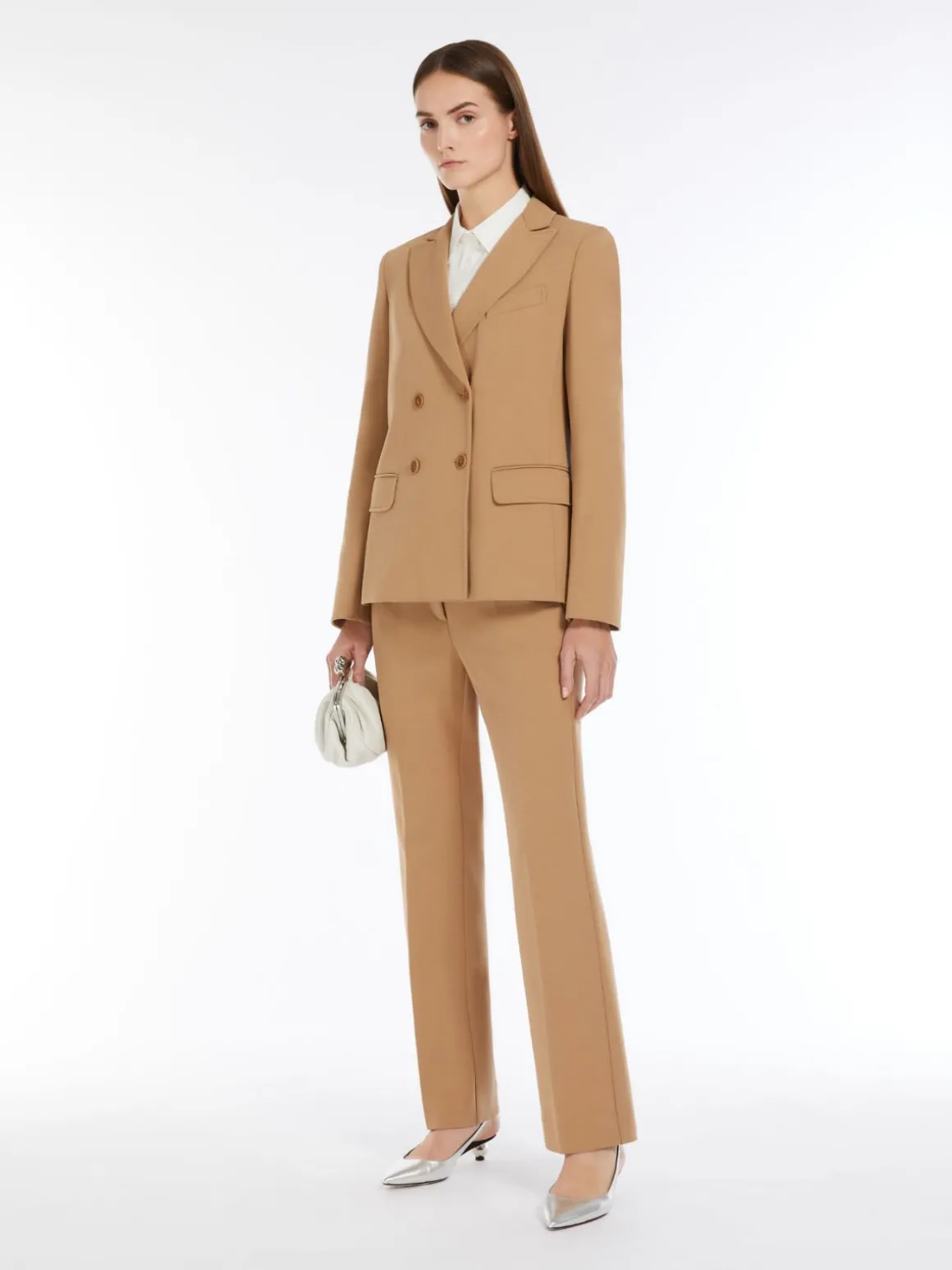Fashion Blazer doppiopetto in jersey Giacche Eblazer