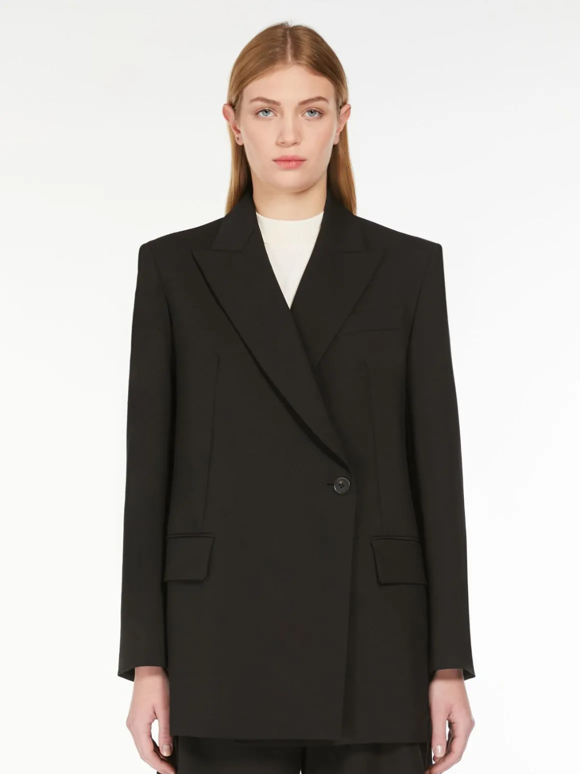 Store Blazer doppiopetto in tela di lana Completie Tailleur | Giacche Eblazer