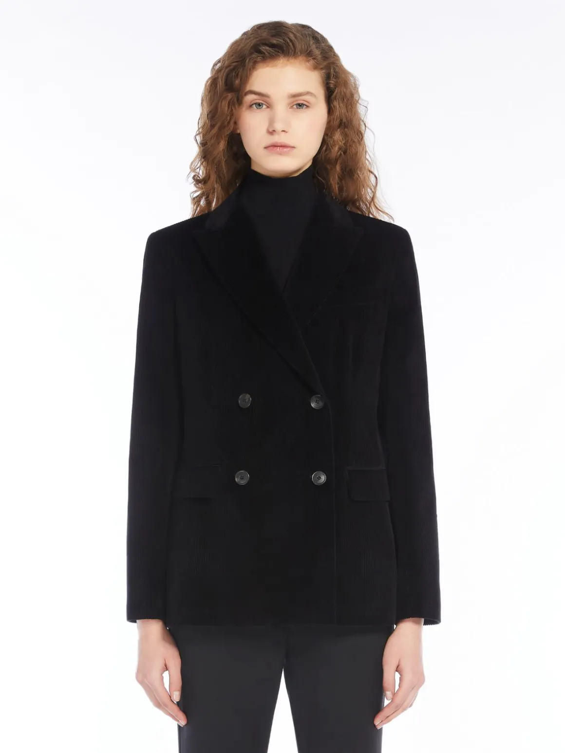 Flash Sale Blazer doppiopetto in velluto Completie Tailleur | Giacche Eblazer