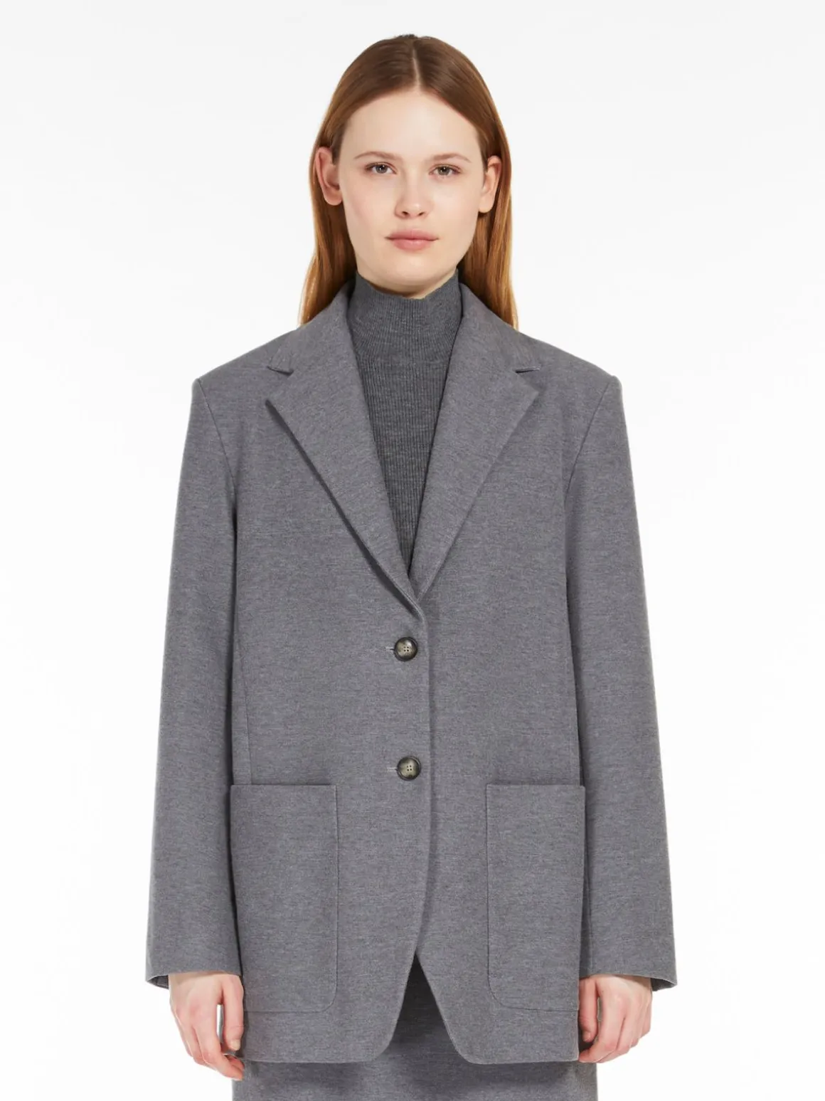 Discount Blazer in jersey di flanella Completie Tailleur | Giacche Eblazer