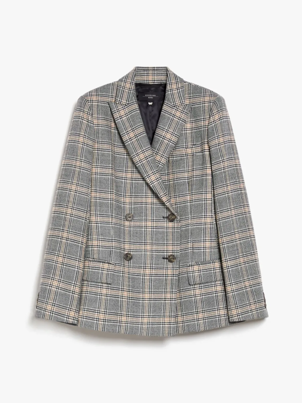 blazer_in_lana_disegnata_4.webp Best Sale Blazer in lana disegnata Completie Tailleur | Giacche Eblazer