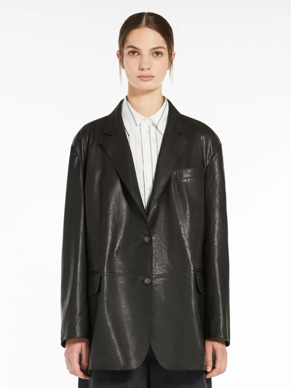 Hot Blazer monopetto in nappa Giacche Eblazer
