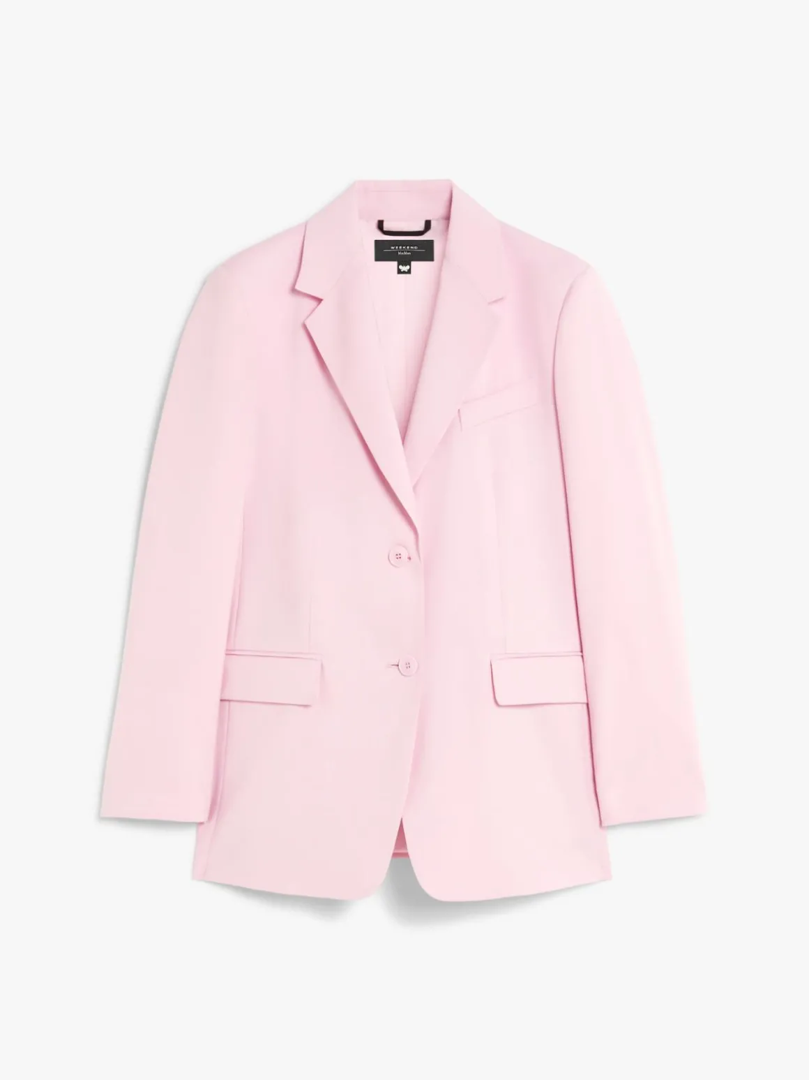 blazer_monopetto_in_tela_di_mista_lana_4.webp Sale Blazer monopetto in tela di mista lana Giacche Eblazer