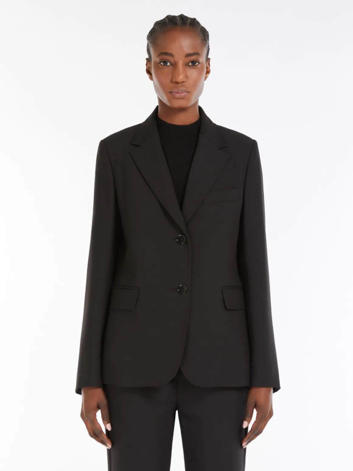 New Blazer monopetto in tela di mista viscosa Giacche Eblazer