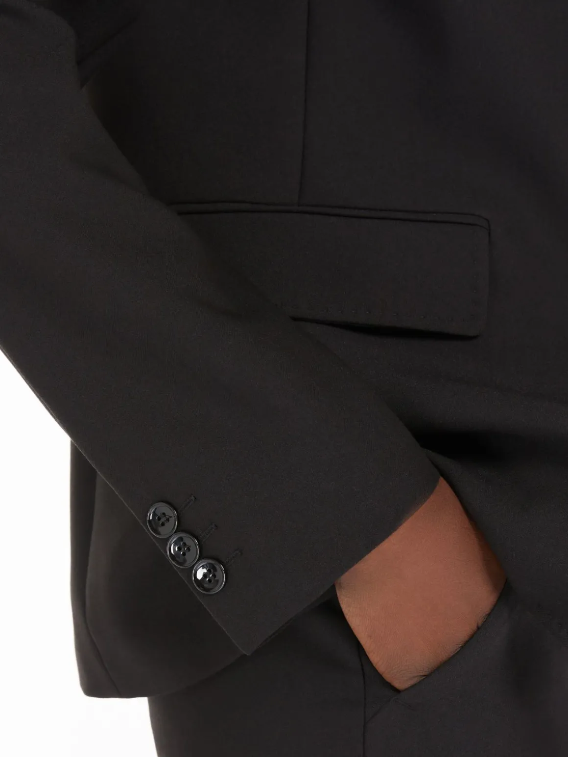 blazer_monopetto_in_tela_di_mista_viscosa_4.webp New Blazer monopetto in tela di mista viscosa Giacche Eblazer