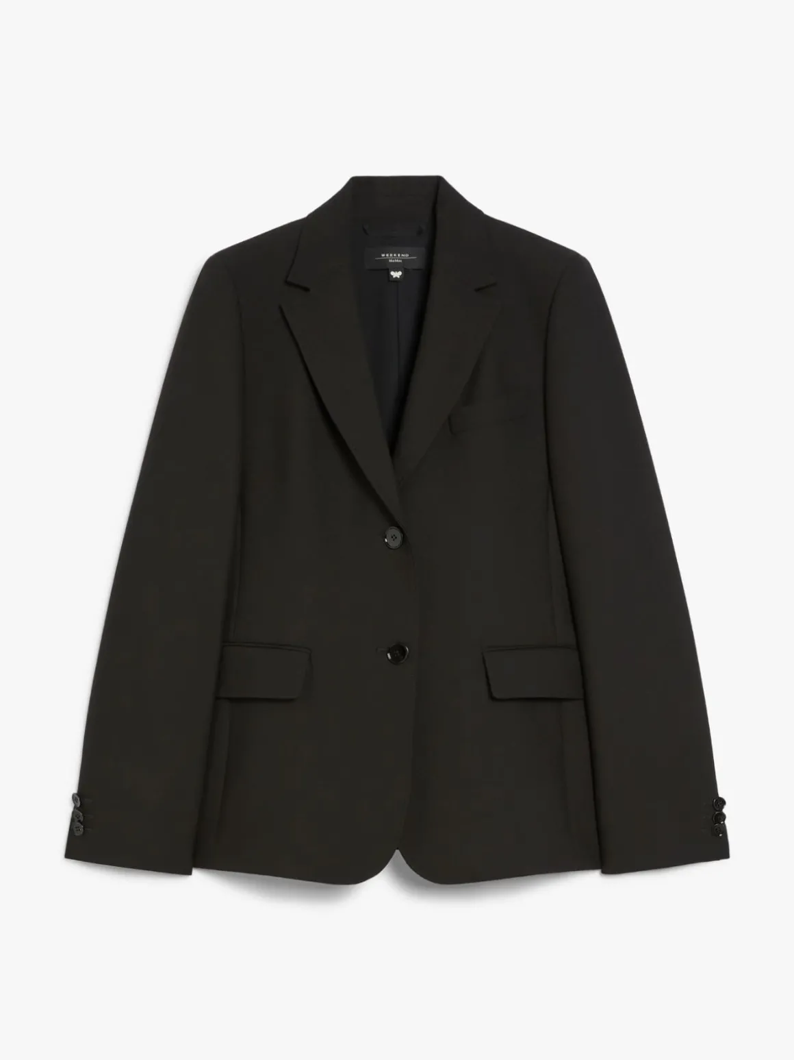 blazer_monopetto_in_tela_di_mista_viscosa_5.webp New Blazer monopetto in tela di mista viscosa Giacche Eblazer