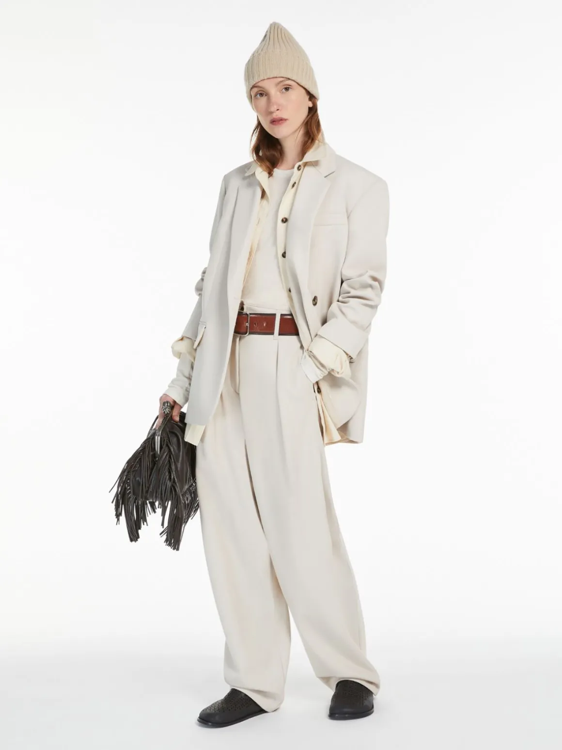 Clearance Blazer oversize in mista lana Completie Tailleur | Giacche Eblazer