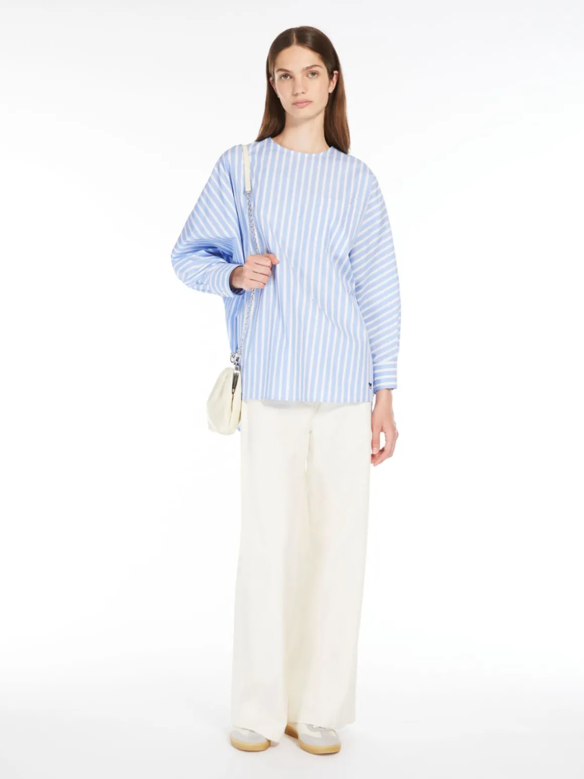 Sale Blusa in popeline di cotone Camicie E Bluse