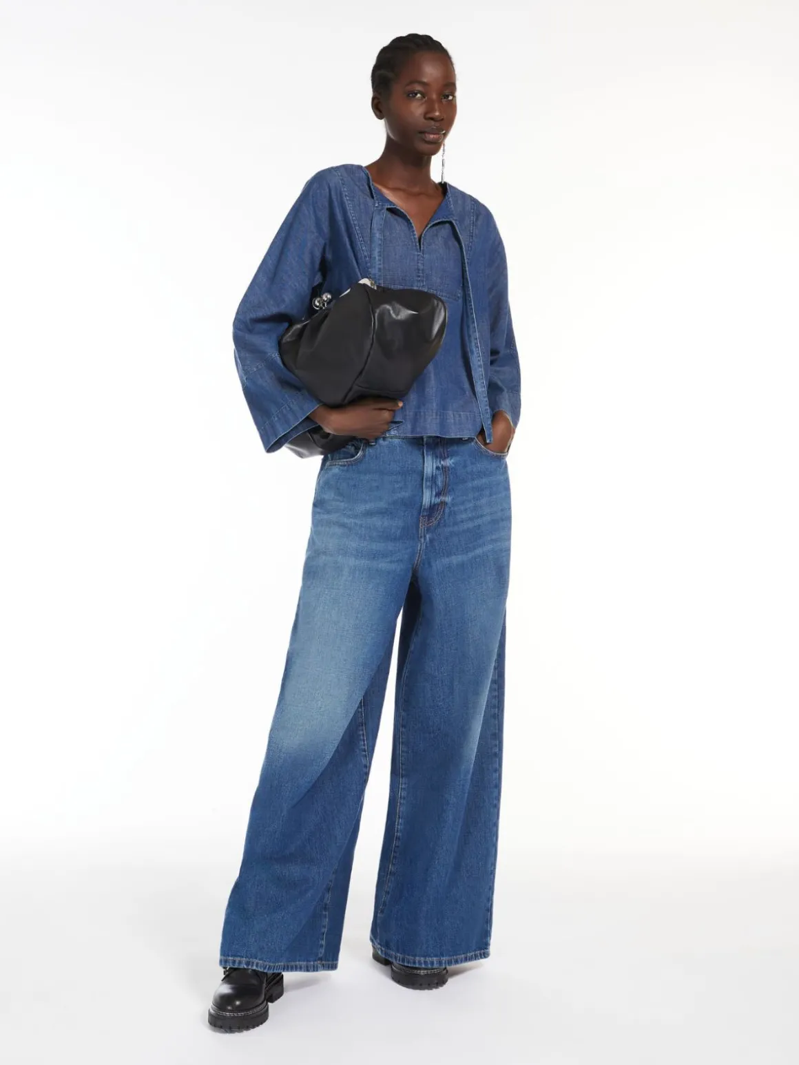 Outlet sa marinier in denim Camicie E Bluse