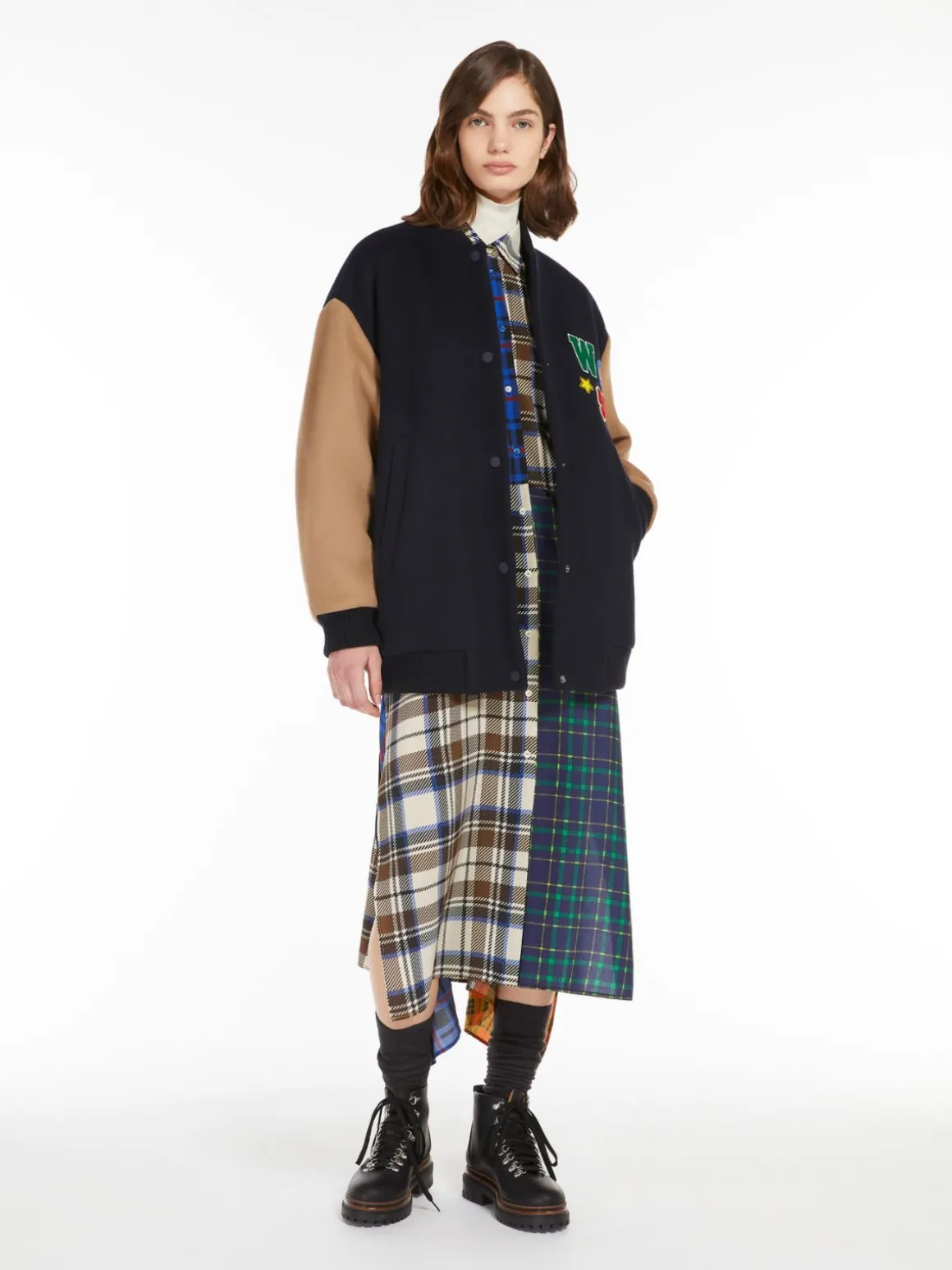 Sale Bomber imbottito in lana Imbottiti E Parka | Cappottietrench