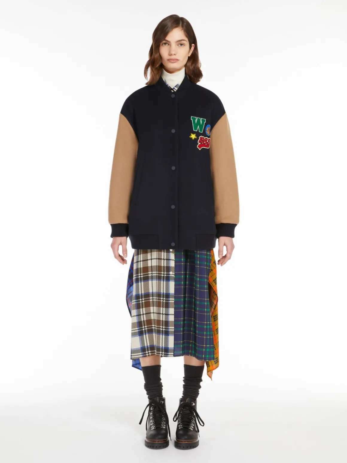 Sale Bomber imbottito in lana Imbottiti E Parka | Cappottietrench