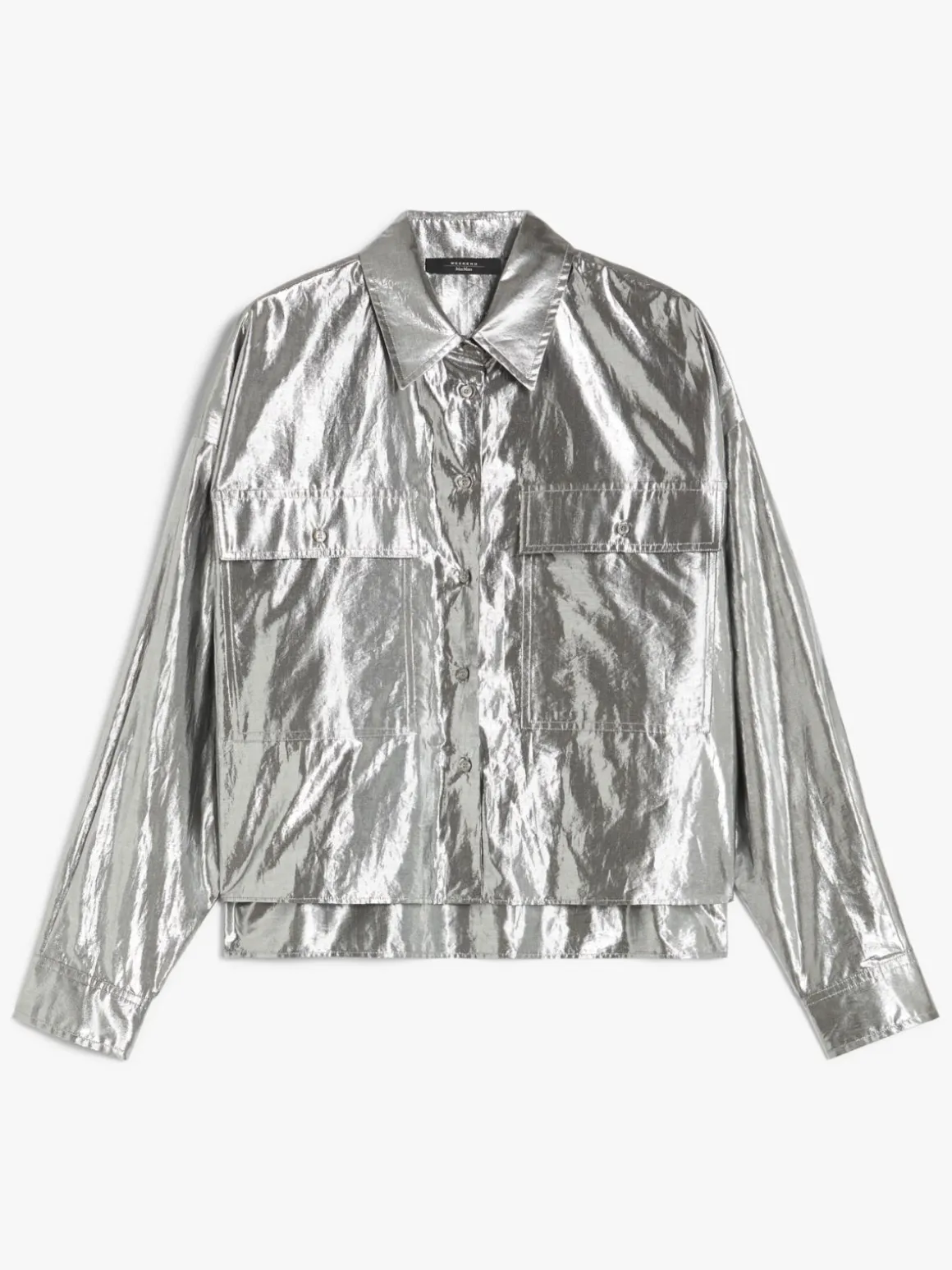 camicia_in_cotone_lam_5.webp Sale Camicia in cotone lamé Camicie E Bluse