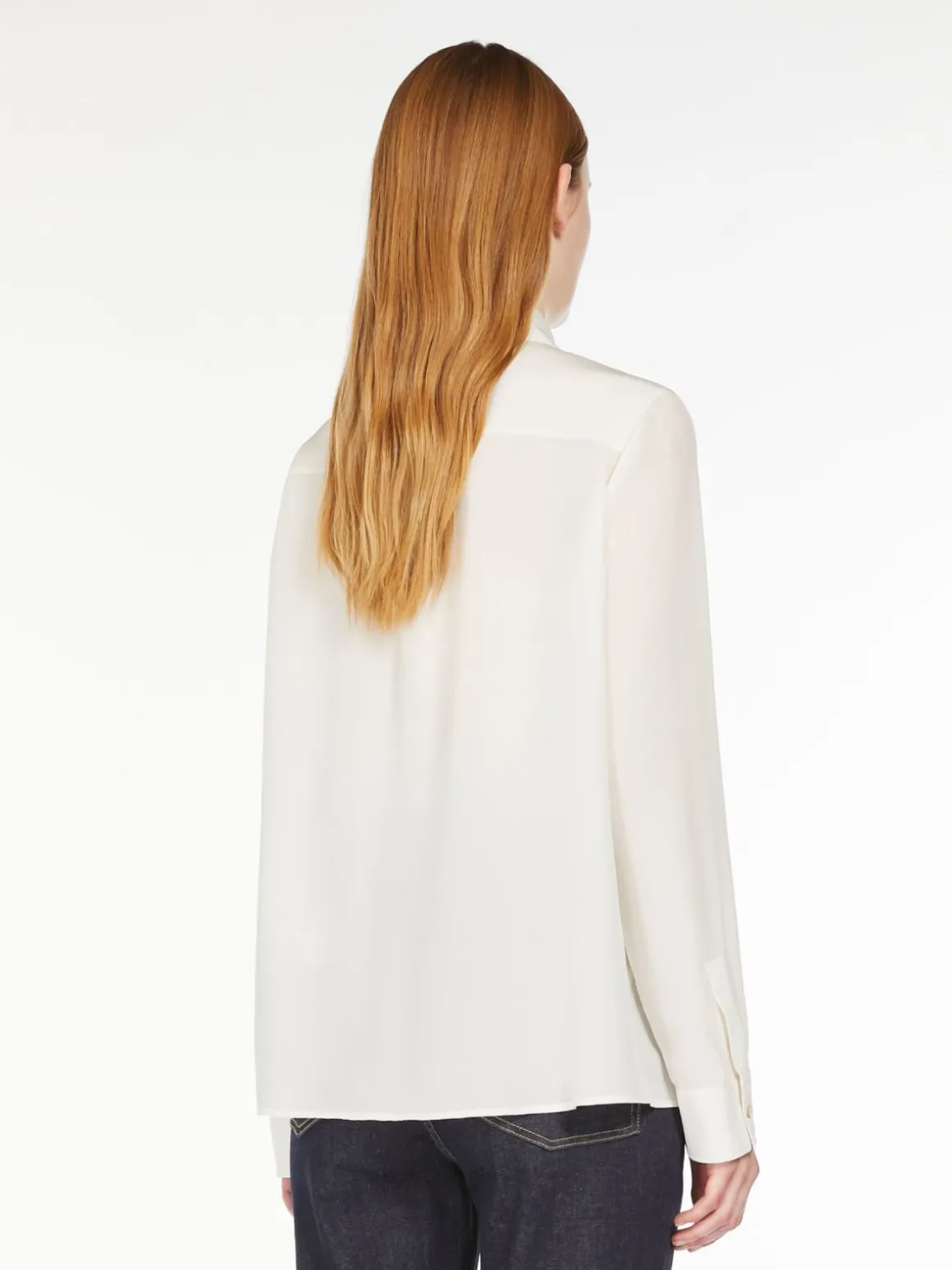 camicia_in_crpe_de_chine_lavata_2.webp Cheap Camicia in crêpe de Chine lavata Camicie E Bluse
