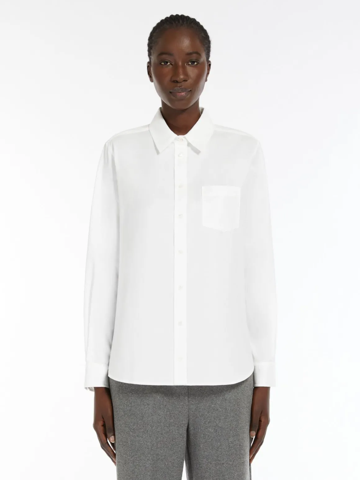 Store Camicia in Oxford di cotone Completie Tailleur | Camicie E Bluse