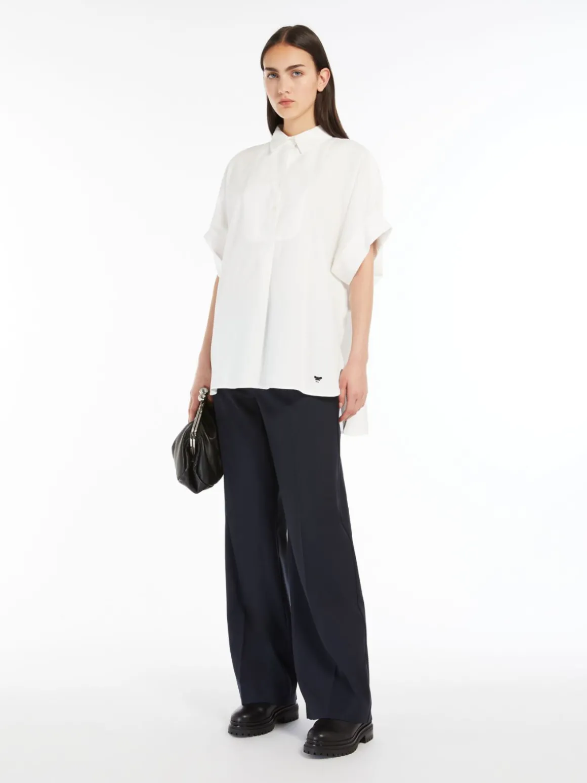 Cheap Camicia in popeline di cotone Camicie E Bluse