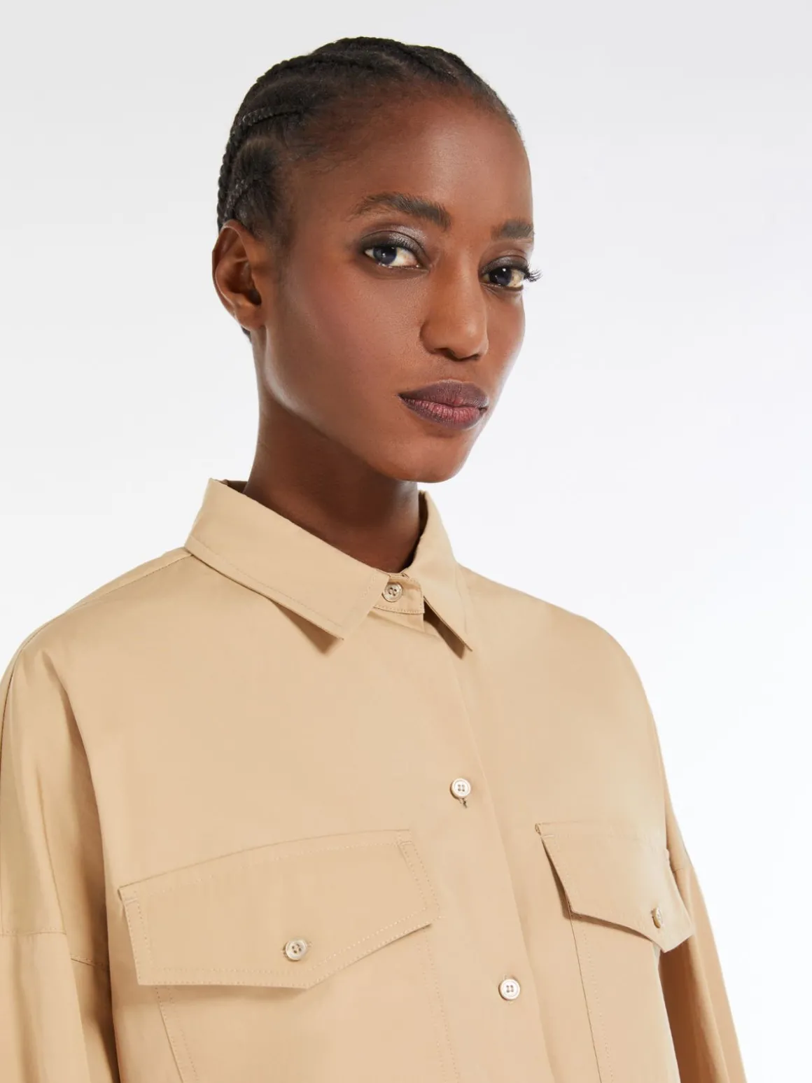 camicia_in_popeline_di_cotone_4-5.webp Cheap Camicia in popeline di cotone Camicie E Bluse