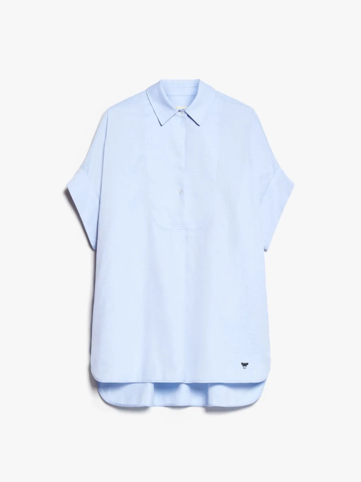 camicia_in_popeline_di_cotone_6.webp Clearance Camicia in popeline di cotone Camicie E Bluse