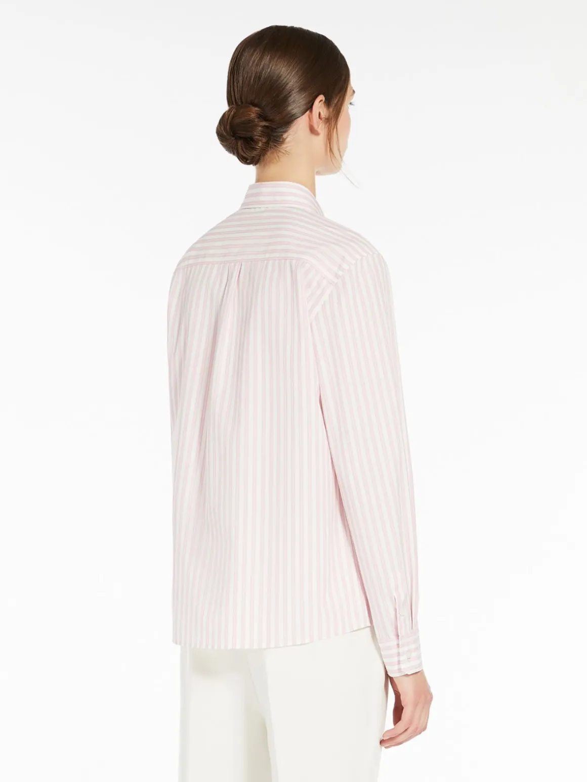 camicia_in_popeline_di_cotone_rigato_2-1.webp Flash Sale Camicia in popeline di cotone rigato Camicie E Bluse