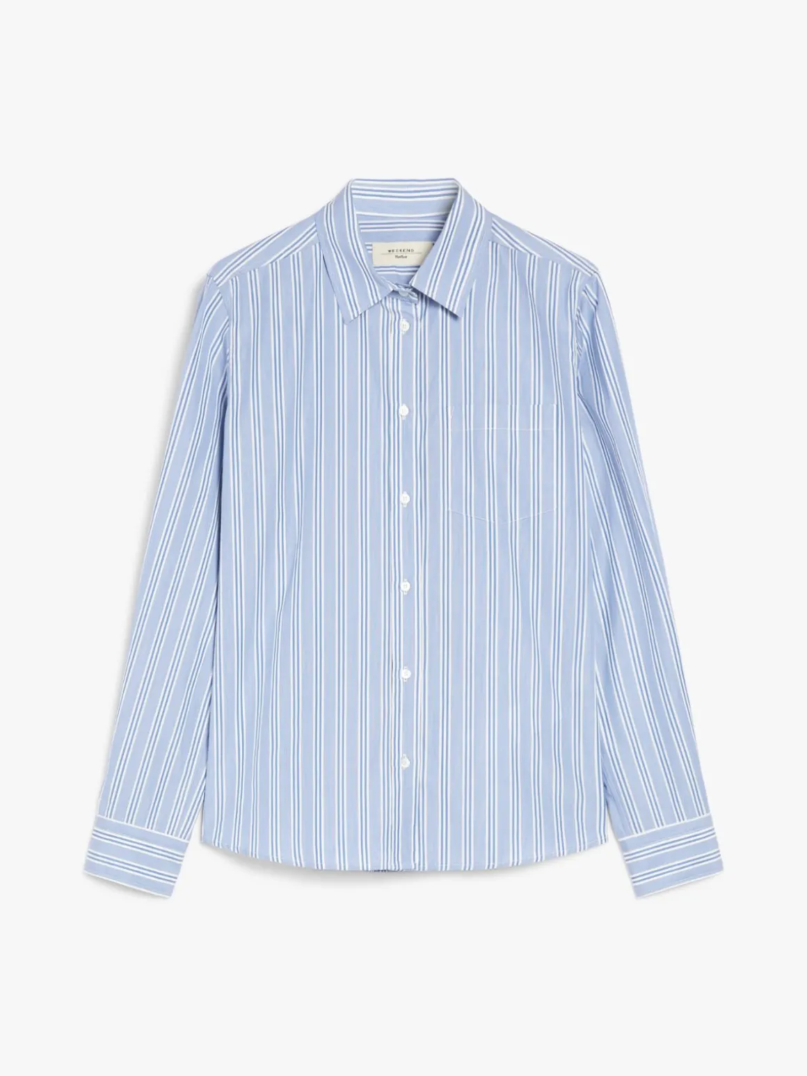 camicia_in_popeline_di_cotone_rigato_5.webp Hot Camicia in popeline di cotone rigato Camicie E Bluse