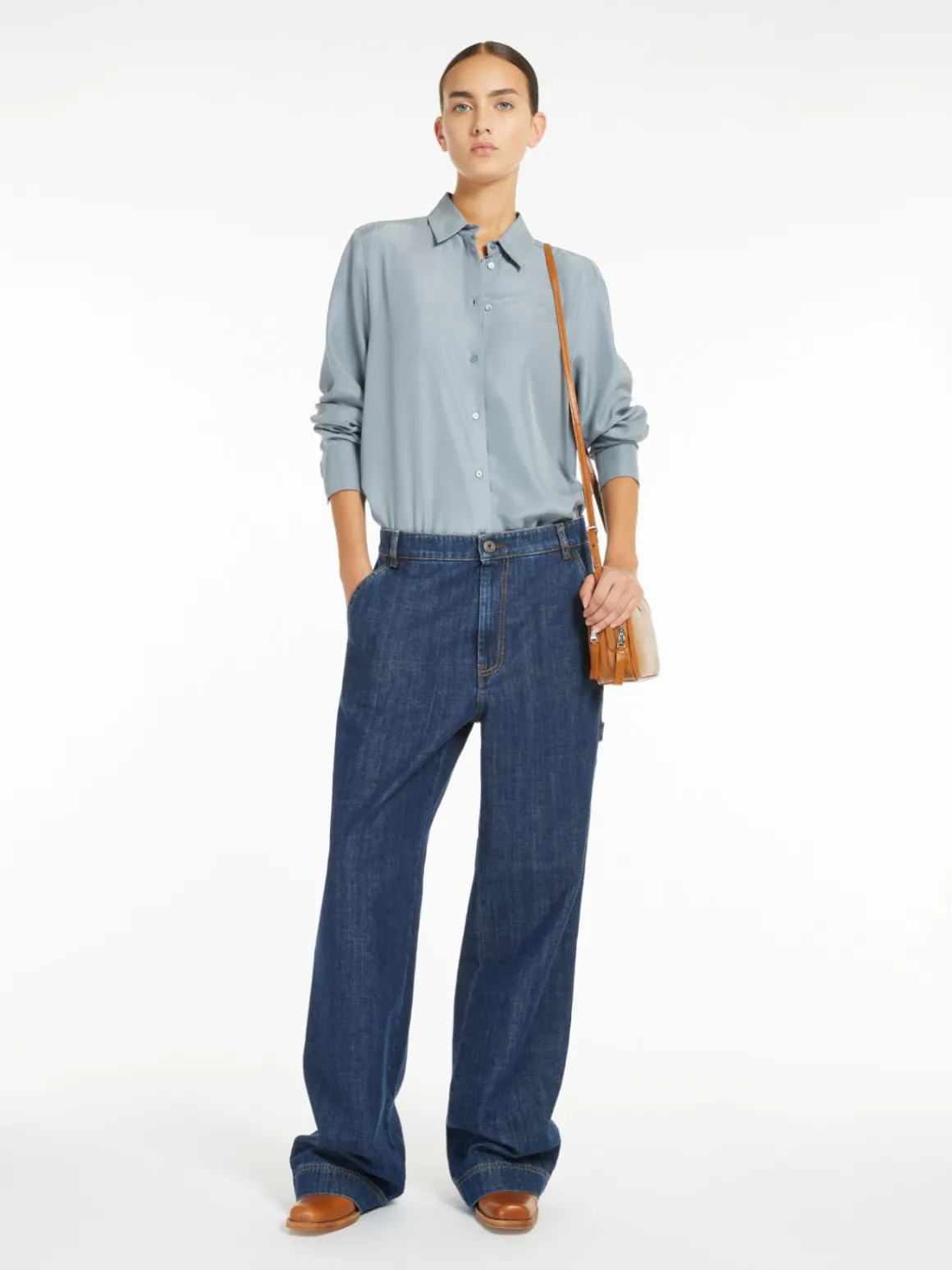 Flash Sale Camicia in seta lavata Camicie E Bluse