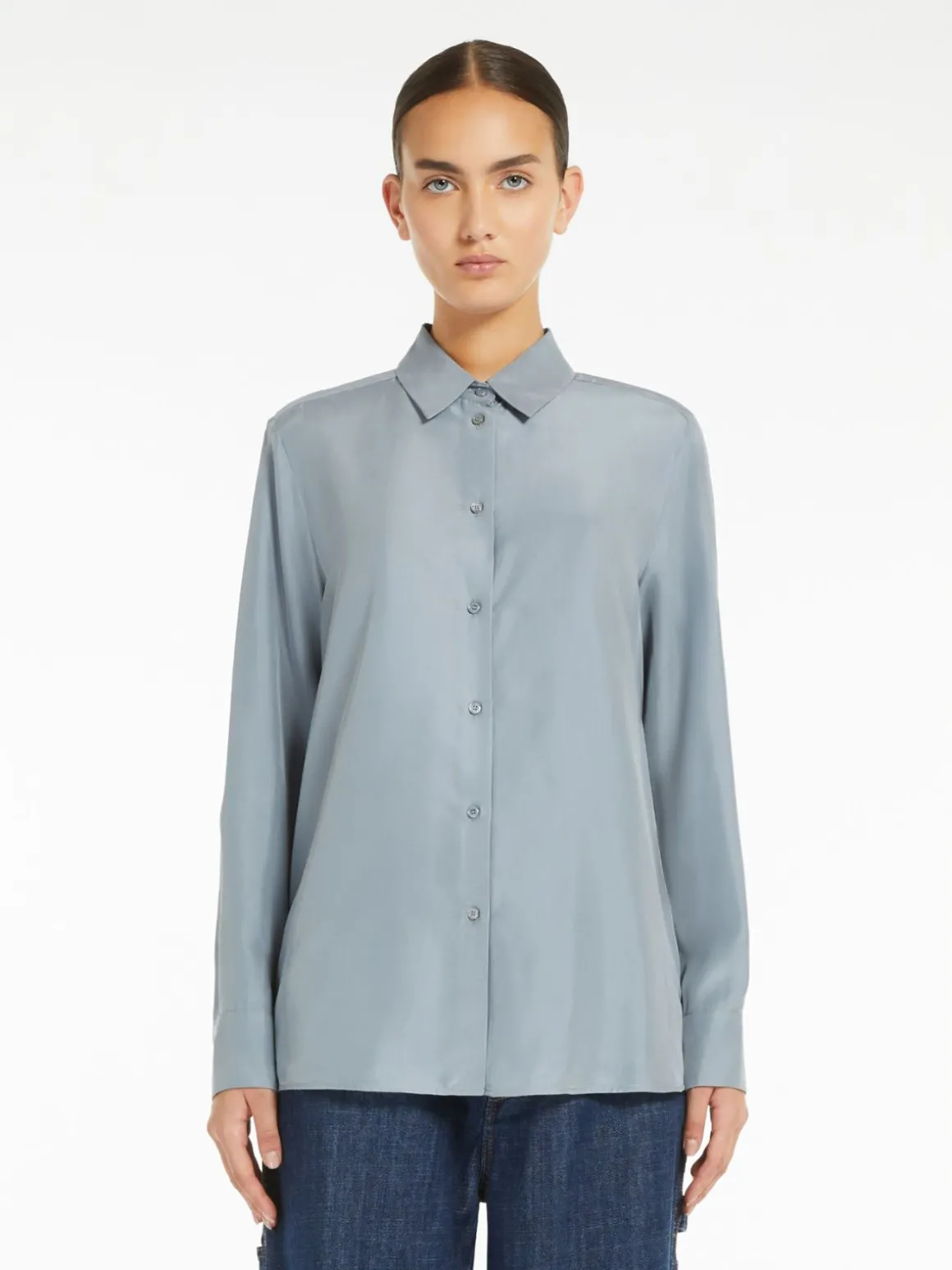 Flash Sale Camicia in seta lavata Camicie E Bluse