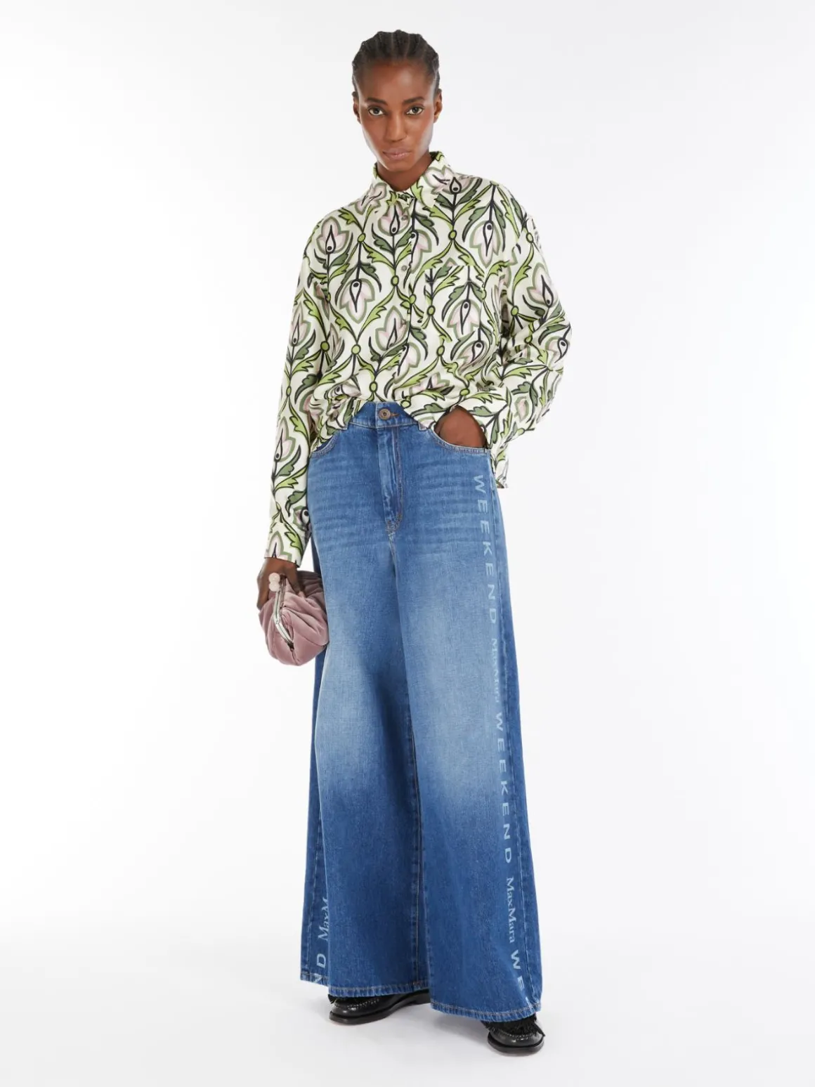 Fashion Camicia in twill di seta Camicie E Bluse