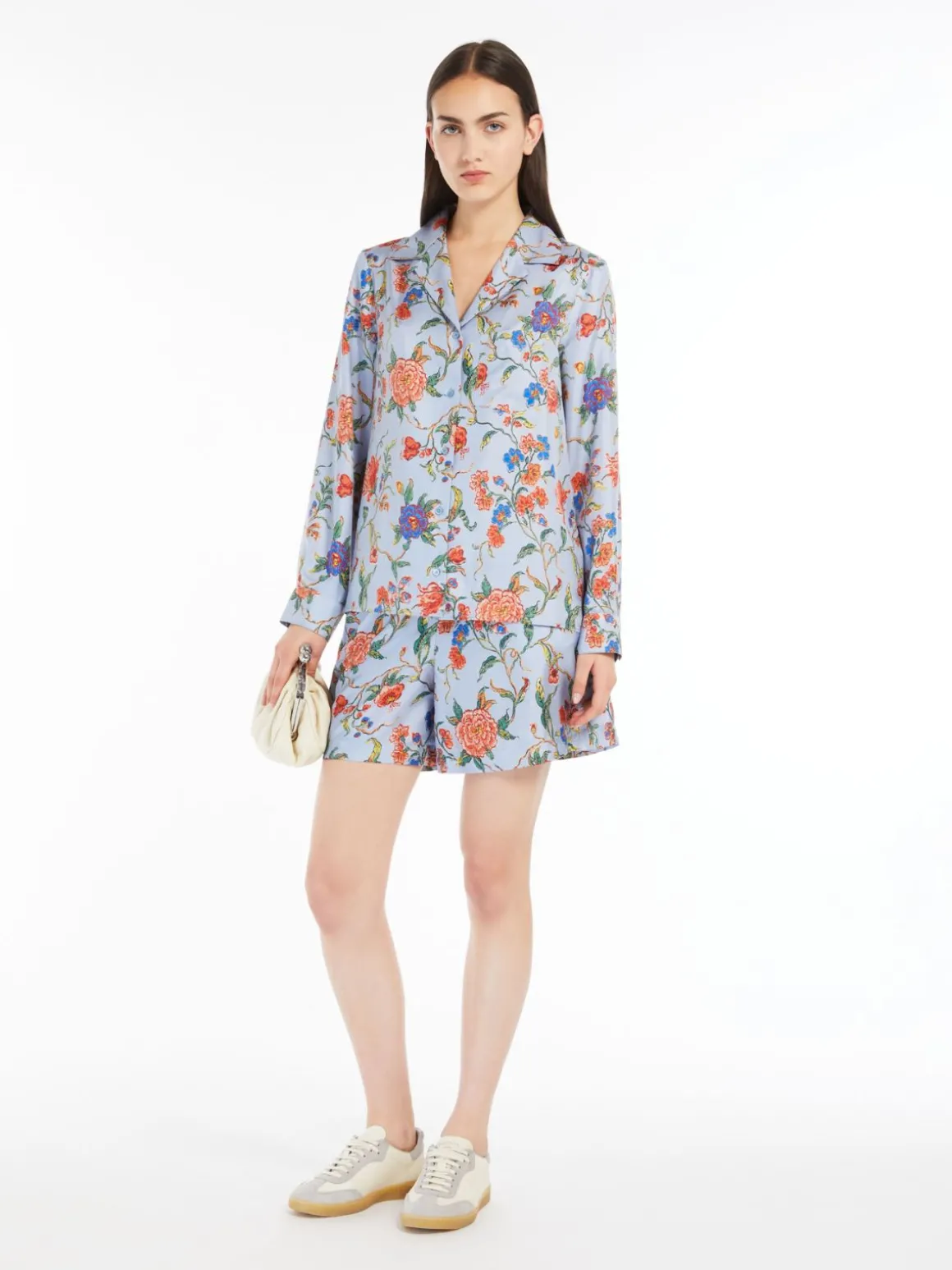 Online Camicia in twill di seta Completie Tailleur | Camicie E Bluse