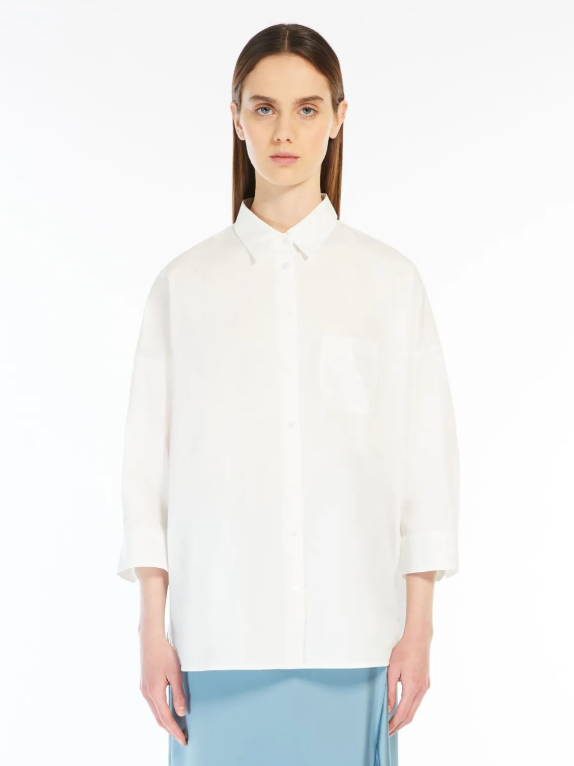 New Camicia morbida in popeline Camicie E Bluse