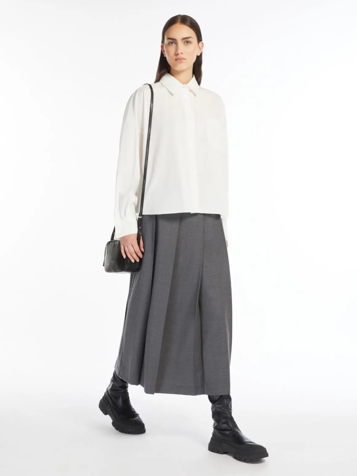 Outlet Camicia over in popeline Camicie E Bluse