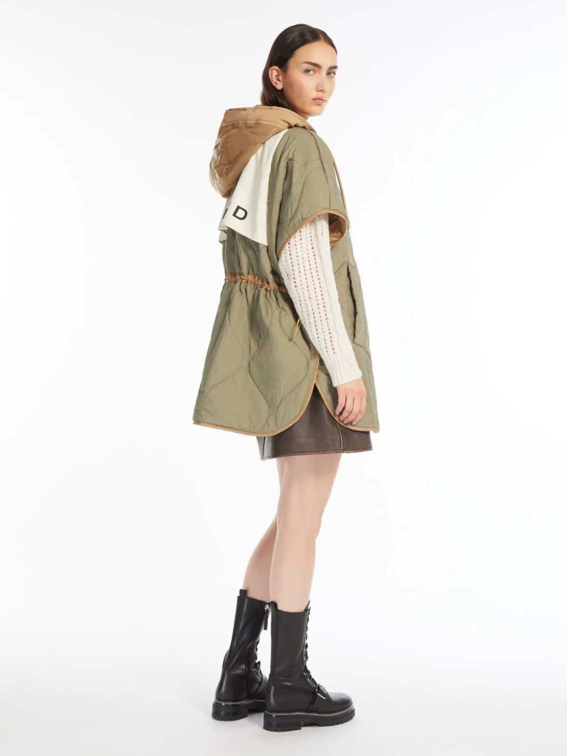 Discount Cappa reversibile in tela antigoccia Imbottiti E Parka