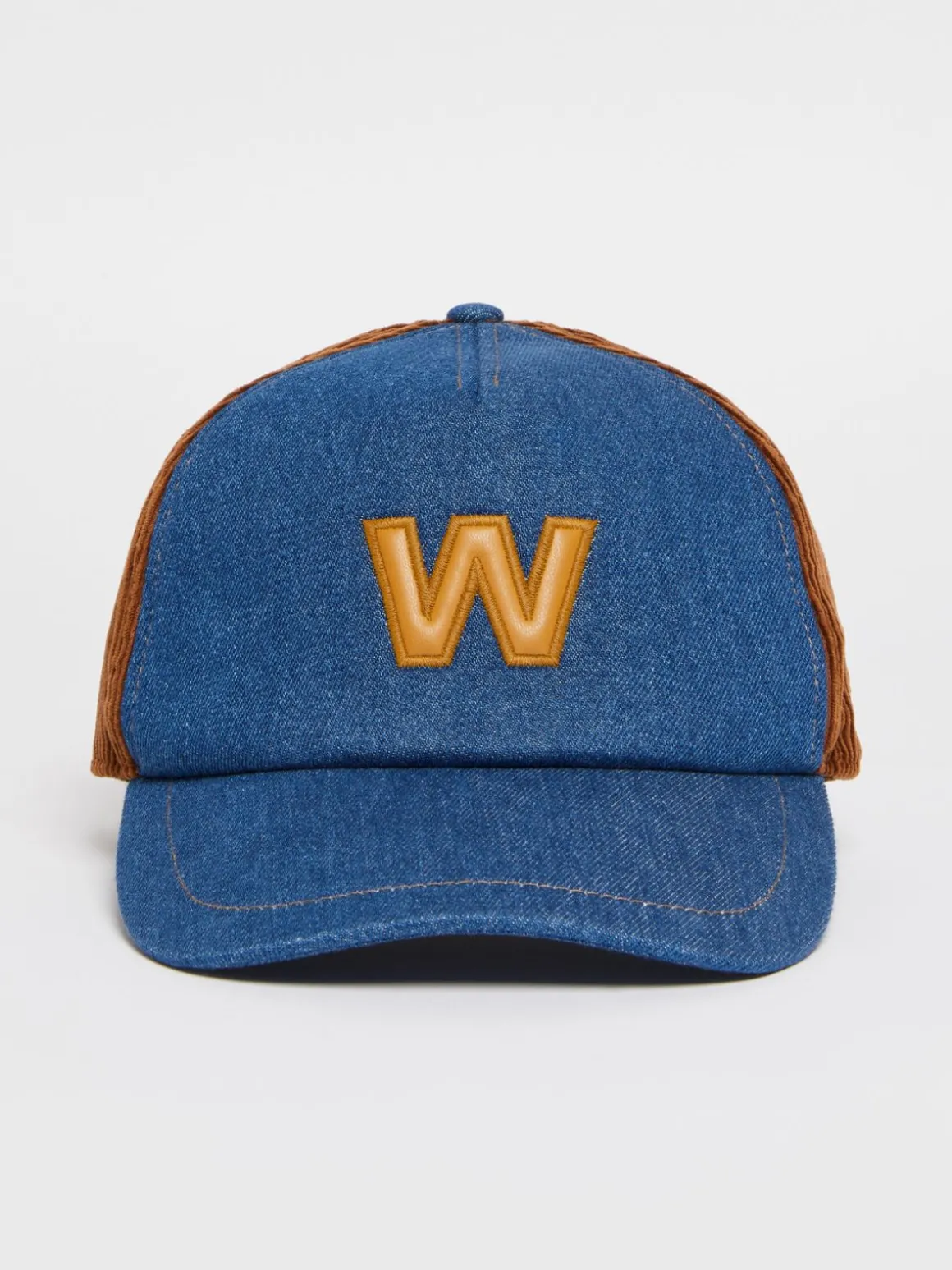 Cheap Cappello baseball in velluto e denim Cinture,cappelli,accessori