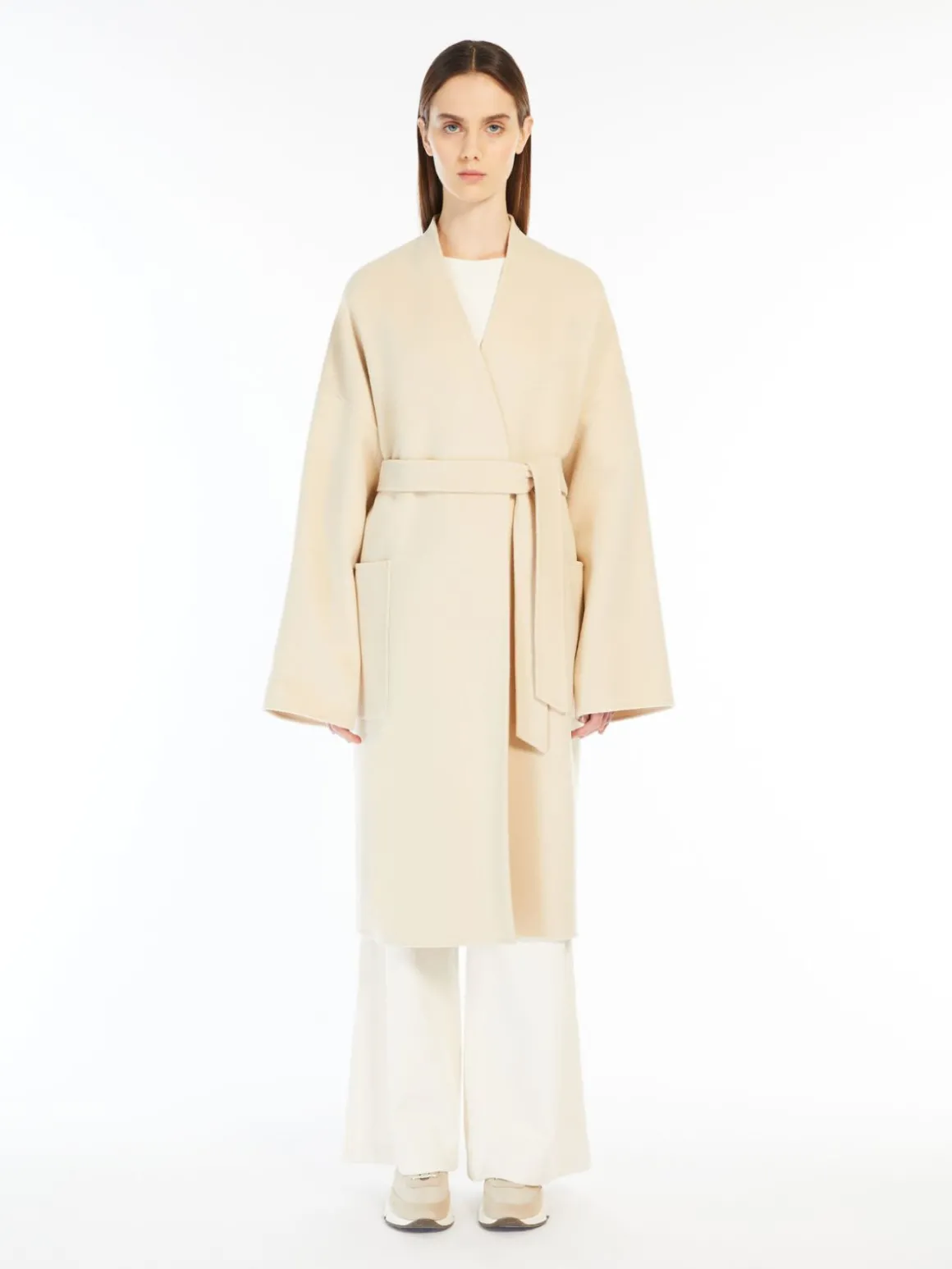 Discount Cappotto a vestaglia in lana Cappottietrench