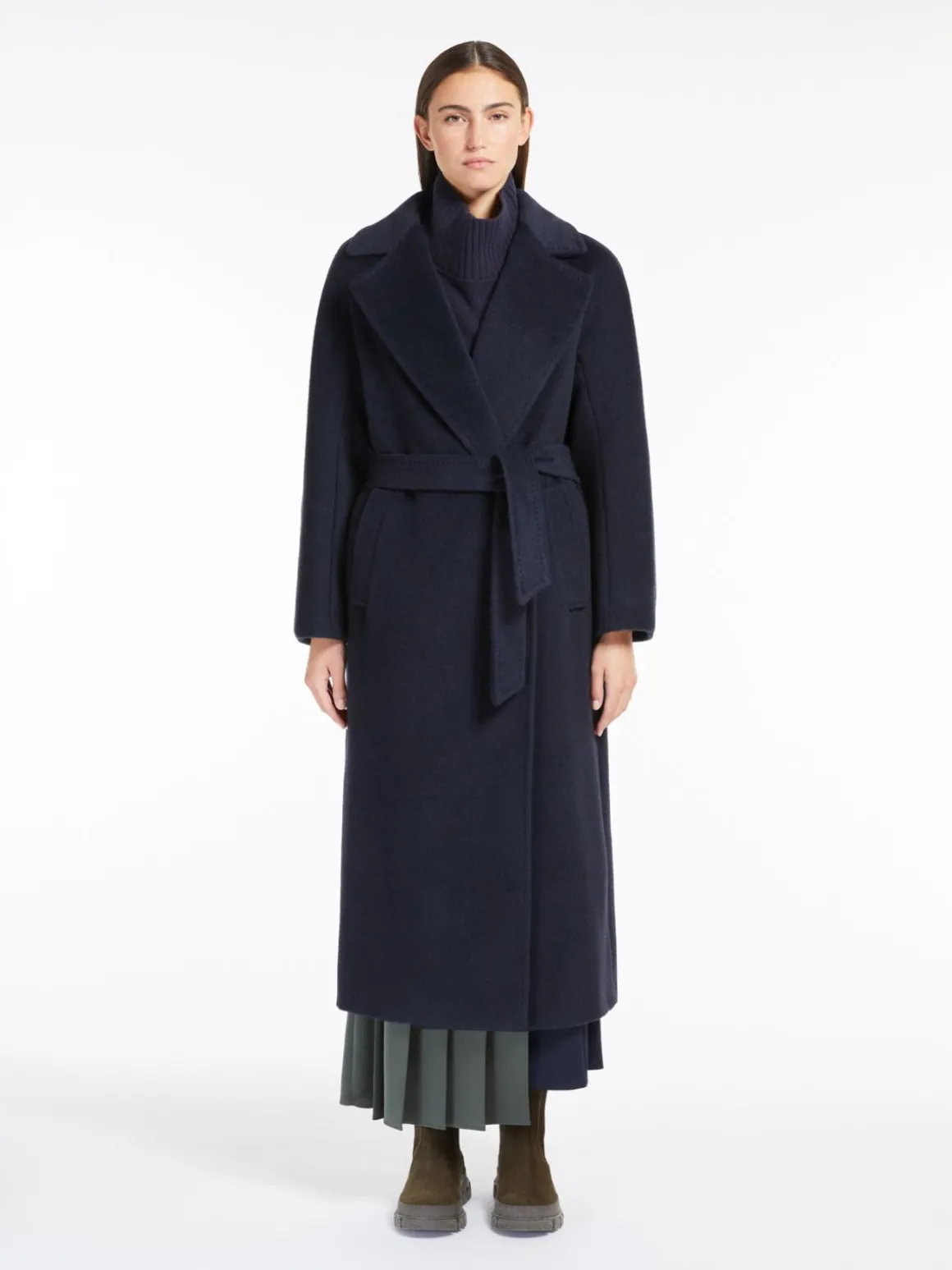 Sale Cappotto a vestaglia in lana e alpaca Cappottietrench