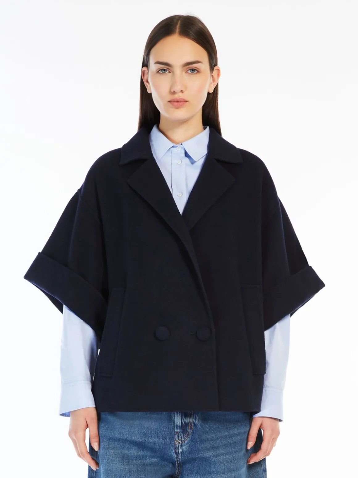 Online Cappotto corto in lana Cappottietrench