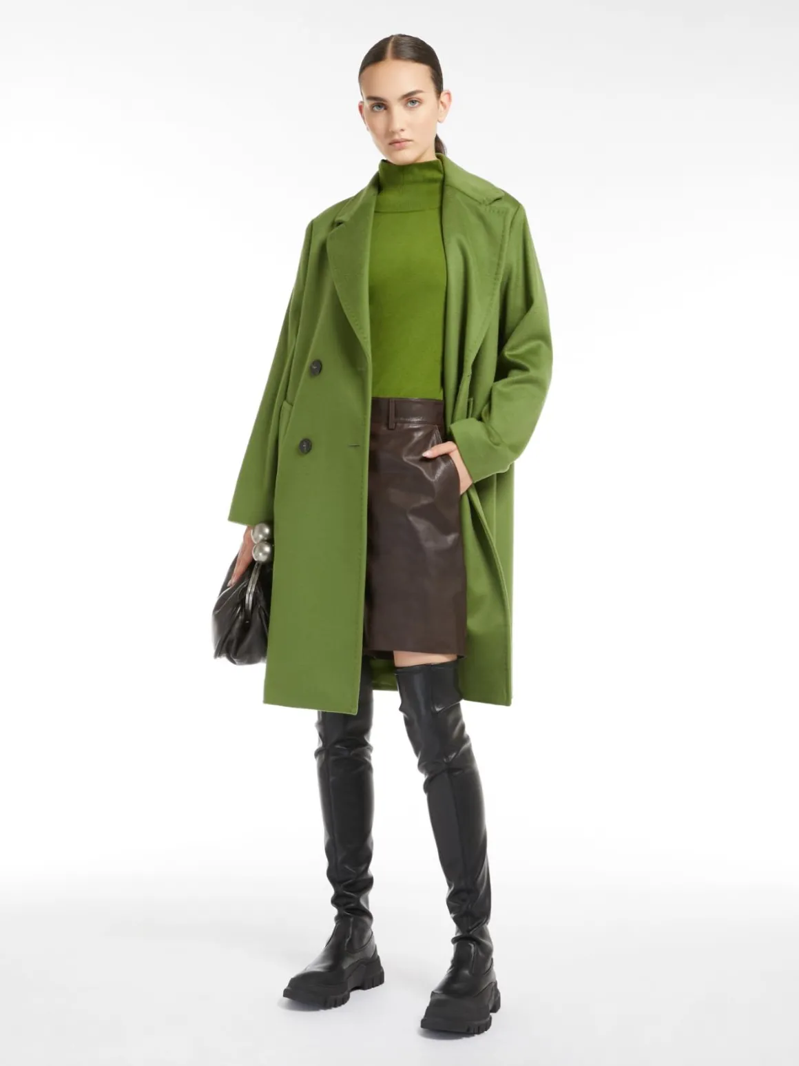 New Cappotto doppiopetto in drap di lana Cappottietrench