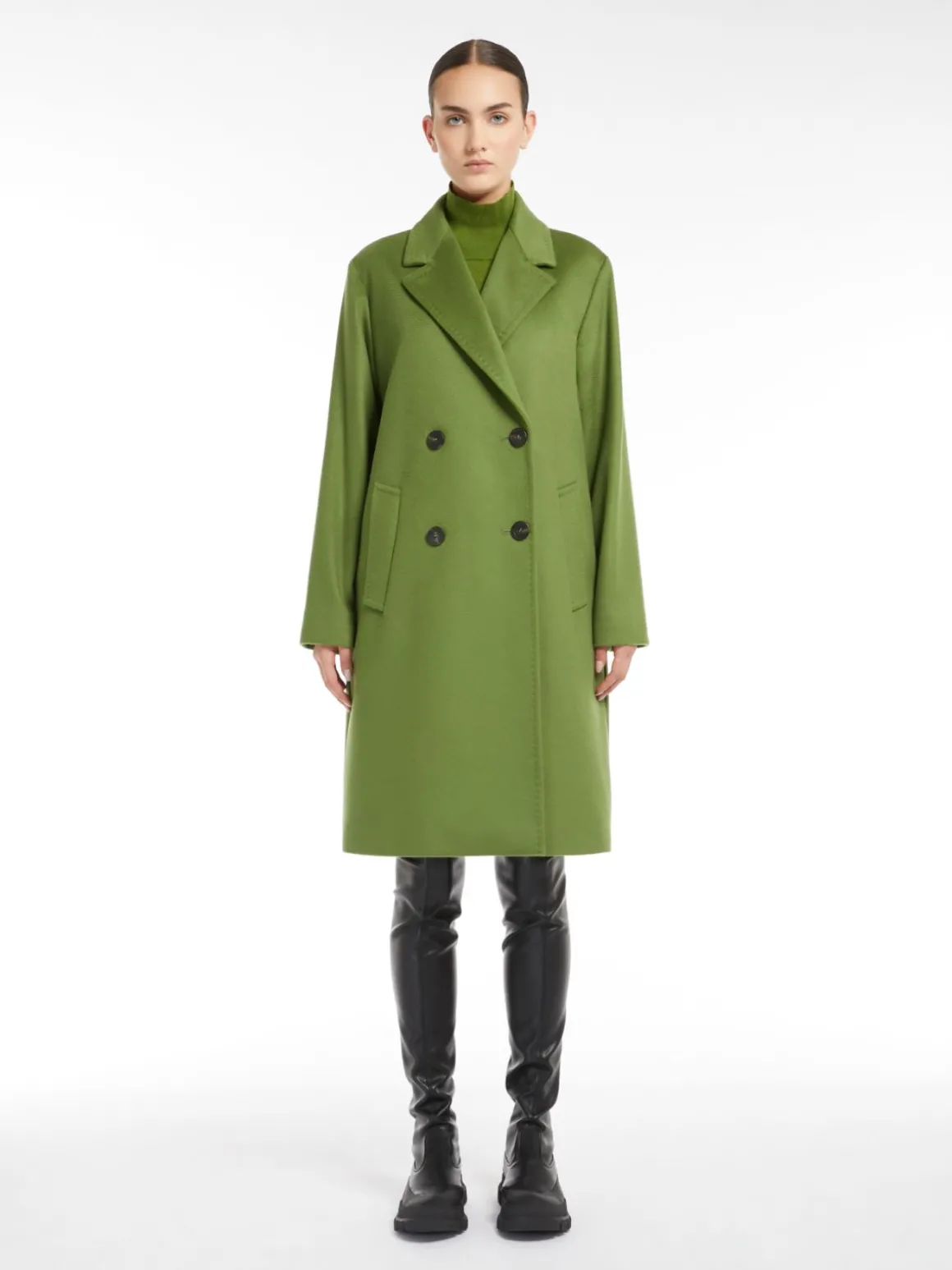 New Cappotto doppiopetto in drap di lana Cappottietrench
