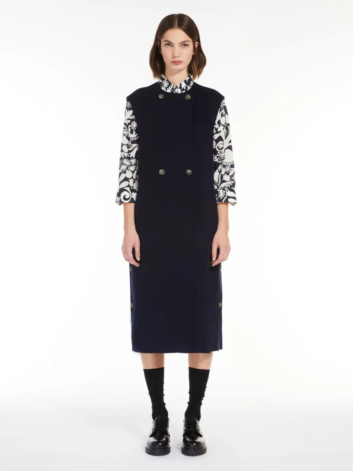 Online Cappotto doppiopetto in lana Gilet | Cappottietrench