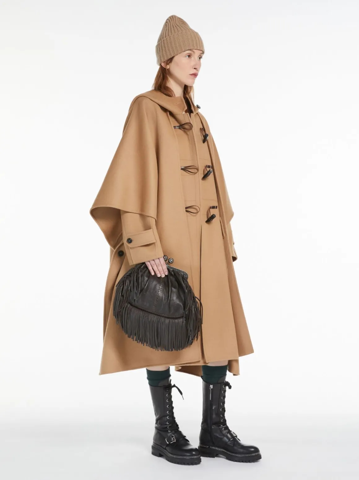 Sale Cappotto over in lana Cappottietrench