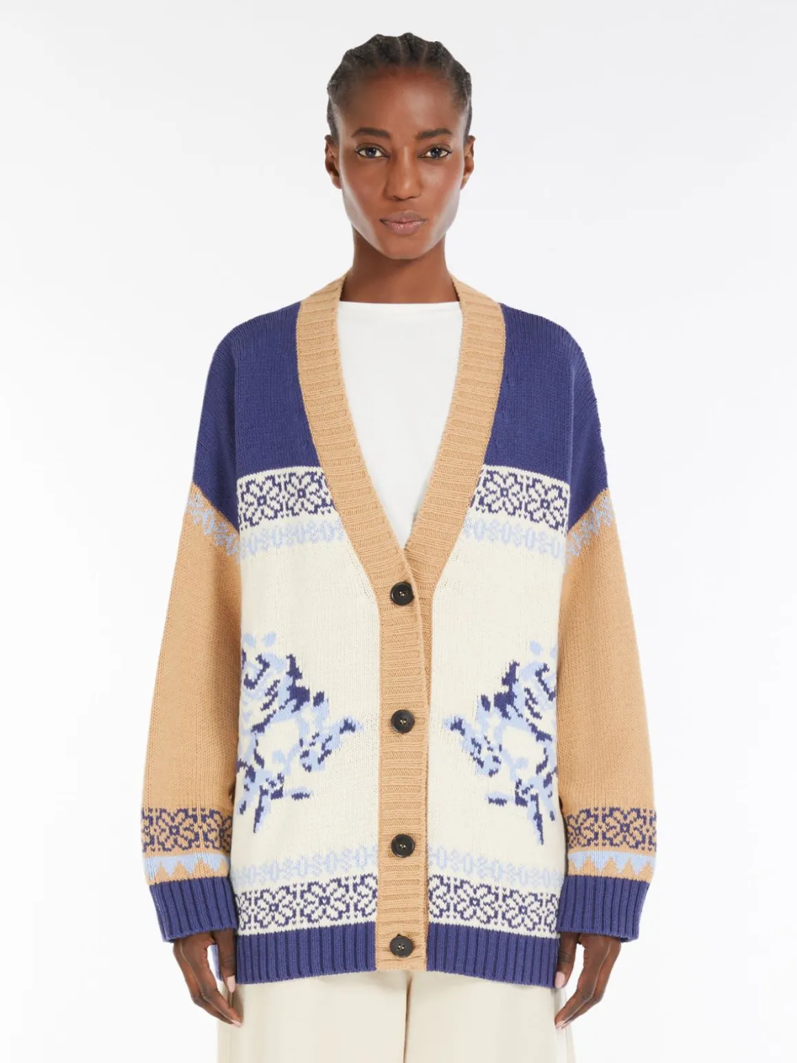 cardigan_color_block_in_filato_di_cotone_1.webp New Cardigan color block in filato di cotone Maglie
