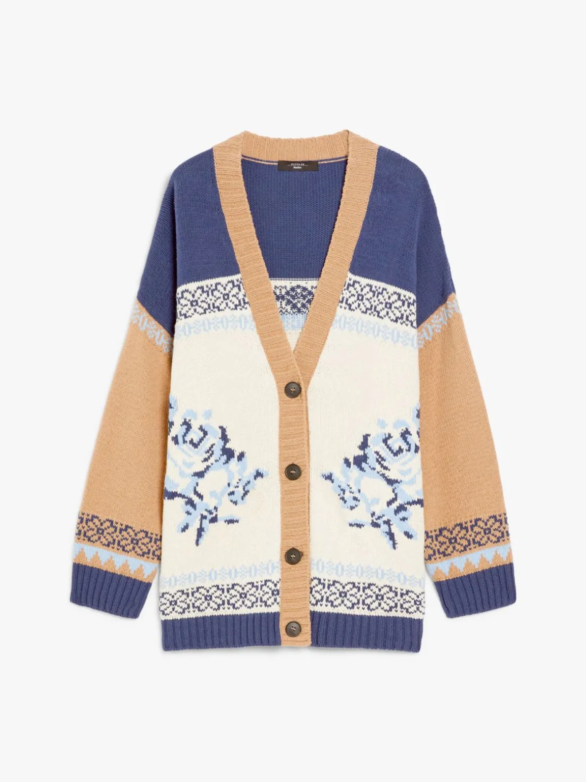 cardigan_color_block_in_filato_di_cotone_5.webp New Cardigan color block in filato di cotone Maglie