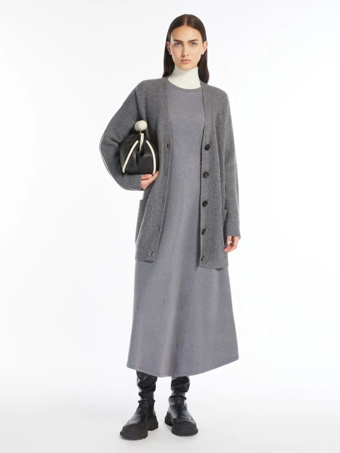 Discount Cardigan over in lana, viscosa e cachemire Maglie