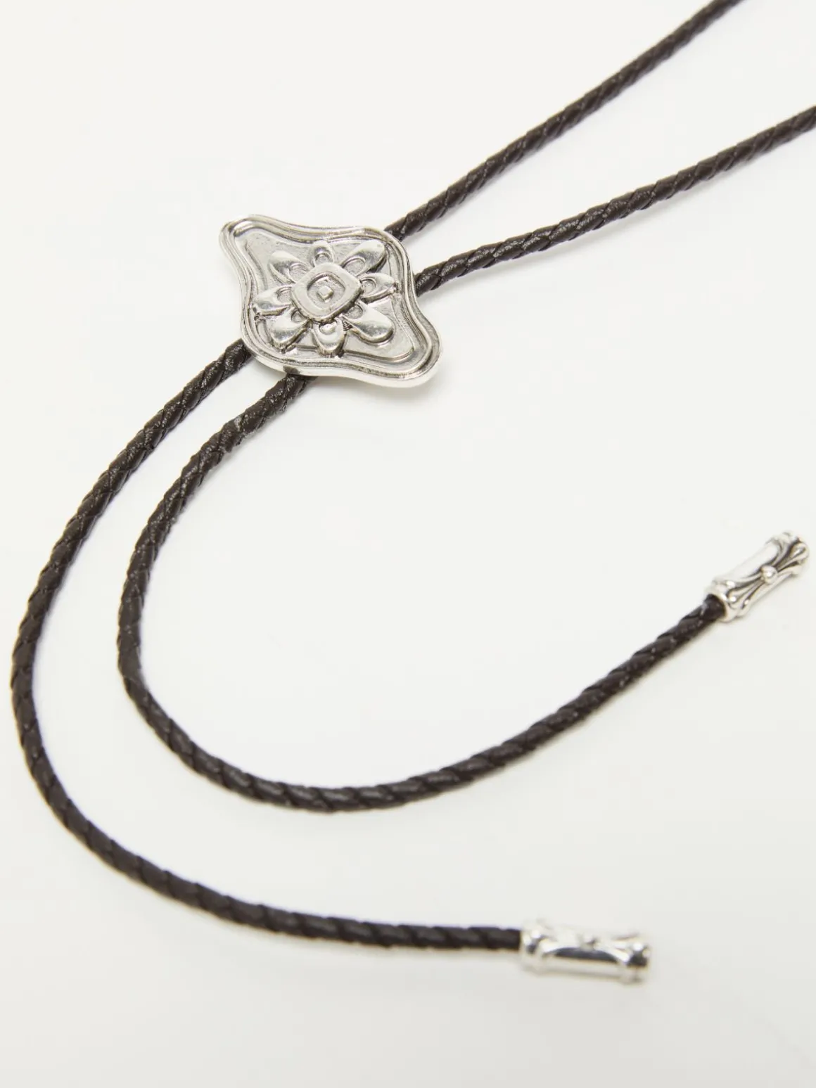 Sale Collana bolo in tessuto spalmato Bijoux