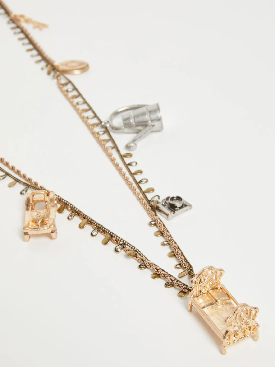 Cheap Collana con charms Bijoux