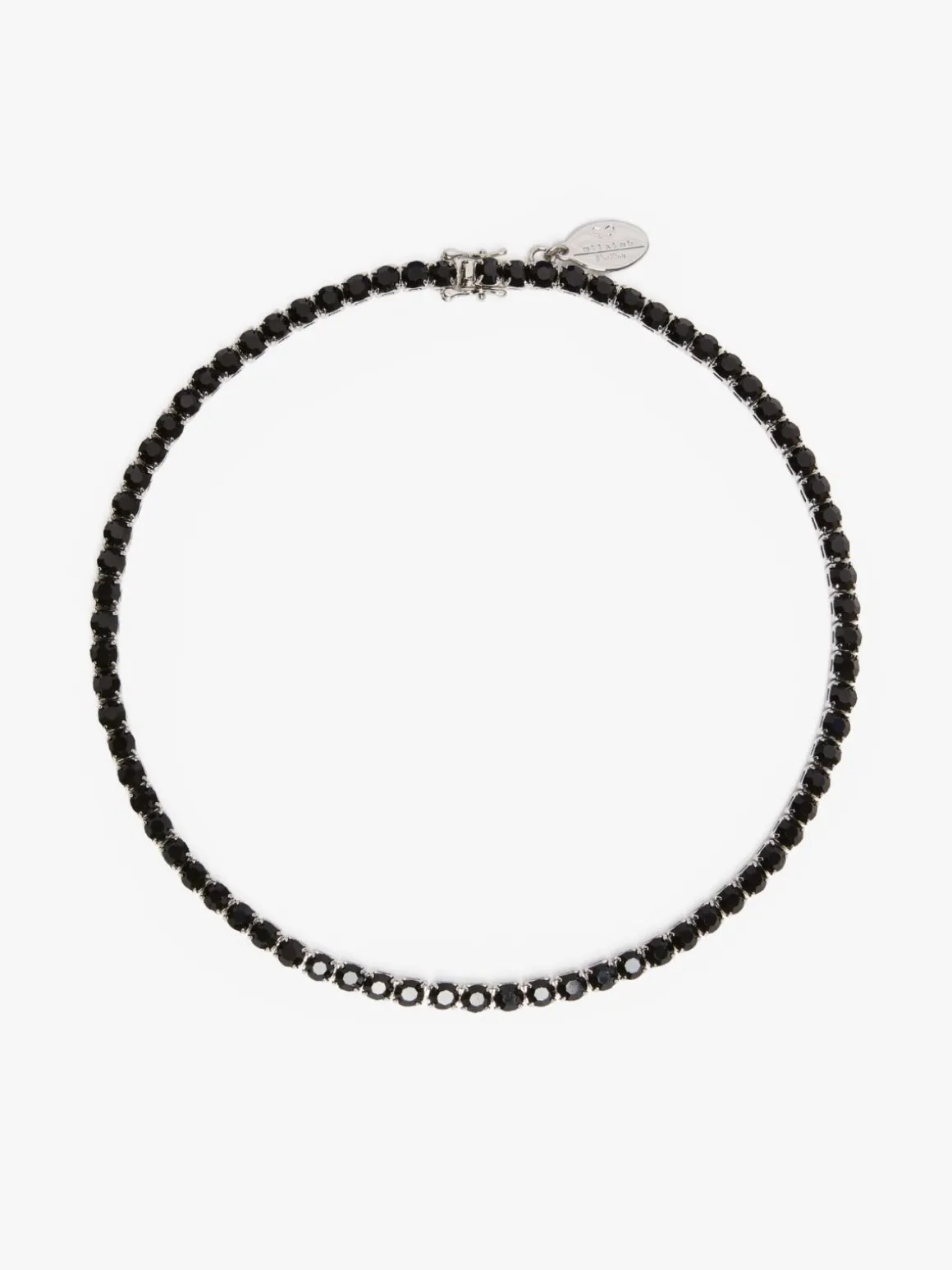 Cheap Collana tennis girocollo con strass Bijoux