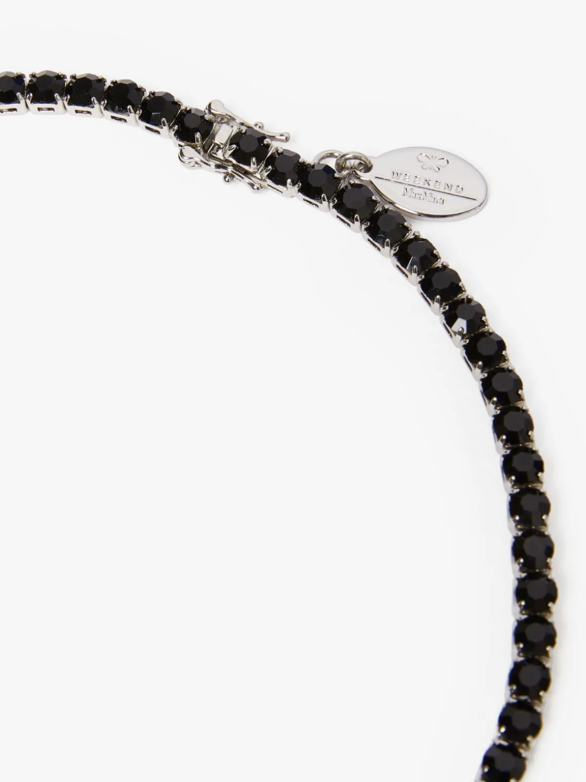 Cheap Collana tennis girocollo con strass Bijoux