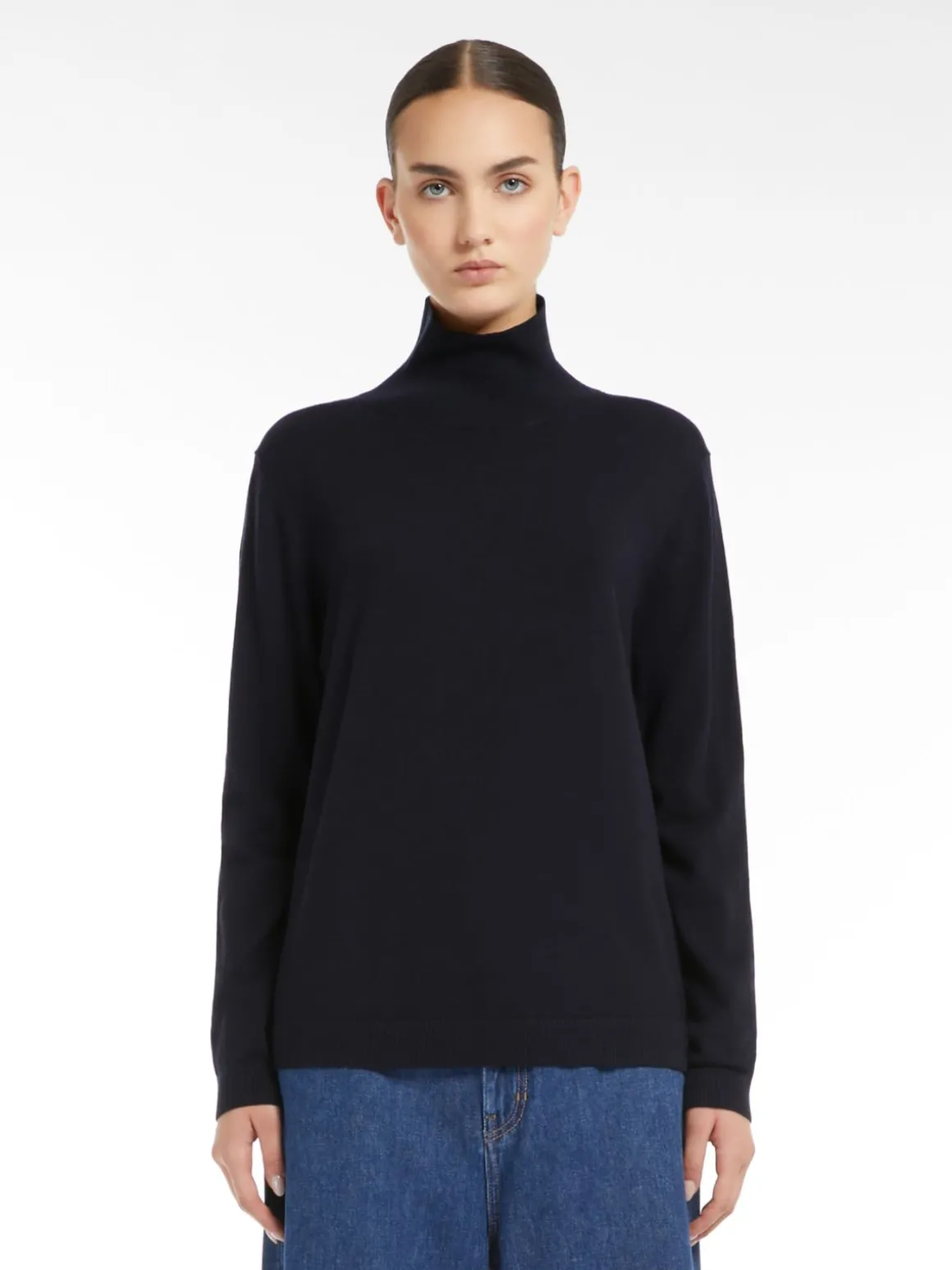 Discount Dolcevita in seta e lana Maglie