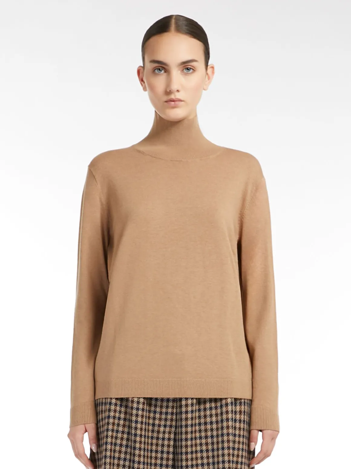 Clearance Dolcevita in seta e lana Completie Tailleur | Maglie