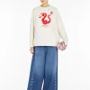 Shop Felpa in cotone organico T-shirt E Top